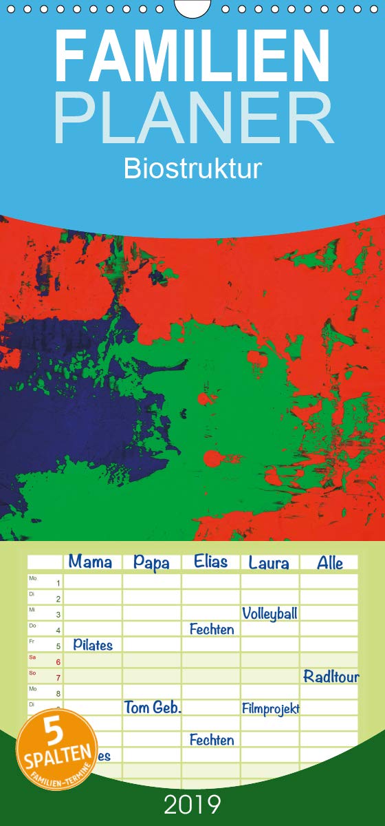 Biostruktur - Familienplaner hoch (Wandkalender 2019 , 21 cm x 45 cm, hoch): Die Zuordnung des menschlichen Typs nach Farben basiert auf dem Konzept ... 14 Seiten ) (CALVENDO Wissen) Politics & History