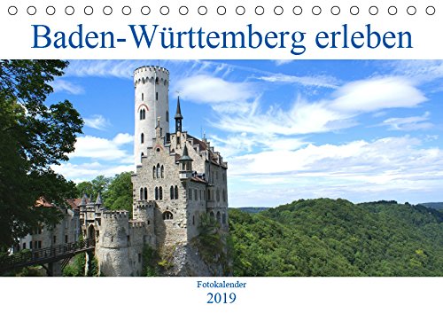 Baden-Württemberg erleben (Tischkalender 2019 DIN A5 quer): Erleben Sie in diesem Kalender die schönsten Seiten Baden-Württembergs (Monatskalender, 14 Seiten ) (CALVENDO Natur) Film, Art & Culture