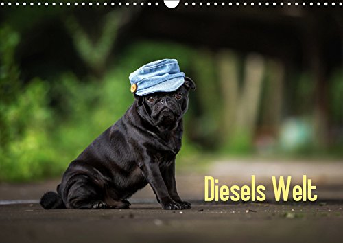 Diesels Welt (Wandkalender 2019 DIN A3 quer): 12 Monate mit mopsigen Bildern (Monatskalender, 14 Seiten ) (CALVENDO Tiere) Photography