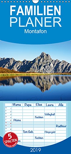 Montafon - Familienplaner hoch (Wandkalender 2019 , 21 cm x 45 cm, hoch): Der Fotokalender zeigt die Region Montafon in Vorarlberg. (Monatskalender, 14 Seiten ) (CALVENDO Orte) Photography