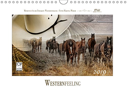 Western-Feeling (Wandkalender 2019 DIN A4 quer): Westernreiten ... Faszination und Leidenschaft (Monatskalender, 14 Seiten ) (CALVENDO Hobbys) Photography