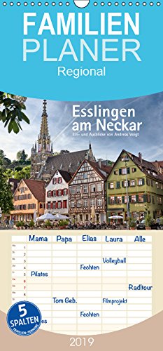Esslingen am Neckar. Ein- und Ausblicke von Andreas Voigt - Familienplaner hoch (Wandkalender 2019 , 21 cm x 45 cm, hoch): Mittelalterlich geprägte ... (Monatskalender, 14 Seiten ) (CALVENDO Orte) Photography