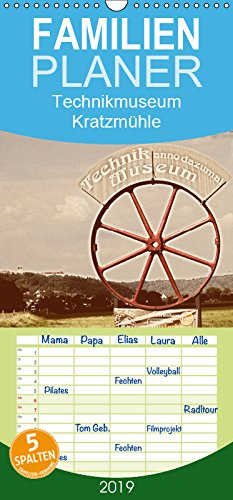 Technikmuseum Kratzmühle - Familienplaner hoch (Wandkalender 2019 , 21 cm x 45 cm, hoch): Historische Technik aus Haushalt, Handwerk und Medizin (Monatskalender, 14 Seiten ) (CALVENDO Technologie) Business & Technology