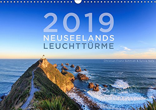 Neuseelands Leuchttürme (Wandkalender 2019 DIN A3 quer): Die schönsten Leuchttürme entlang der neuseeländischen Küste. (Monatskalender, 14 Seiten ) (CALVENDO Natur) Photography