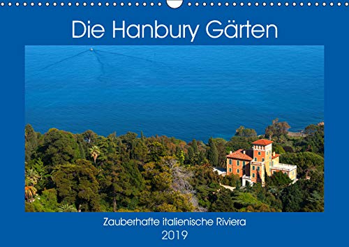 Zauberhafte Riviera - Die Hanbury Gärten (Wandkalender 2019 DIN A3 quer): Die Hanbury Gärten: der zauberhafte Park an der Riviera (Monatskalender, 14 Seiten ) (CALVENDO Natur) Leisure, Home & Garden