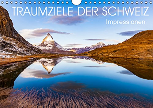 TRAUMZIELE DER SCHWEIZ Impressionen (Wandkalender 2019 DIN A4 quer): Die Schweiz in faszinierenden Aufnahmen. (Monatskalender, 14 Seiten ) (CALVENDO Orte) Leisure, Home & Garden