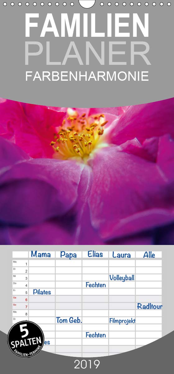 FARBENHARMONIE Botanischer Garten Montreal - Familienplaner hoch (Wandkalender 2019 , 21 cm x 45 cm, hoch): Der botanische Garten in Montreal ist ... (Monatskalender, 14 Seiten ) (CALVENDO Orte) Leisure, Home & Garden