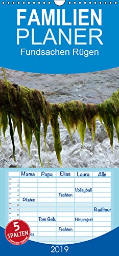 Fundsachen Rügen - Familienplaner hoch (Wandkalender 2019 , 21 cm x 45 cm, hoch): Kleine Wunder vom Ostseestrand (Monatskalender, 14 Seiten ) (CALVENDO Natur) Leisure, Home & Garden