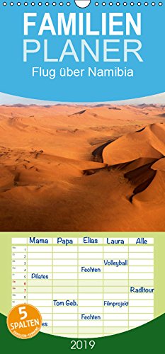Flug über Namibia - Familienplaner hoch (Wandkalender 2019 , 21 cm x 45 cm, hoch): Namib und Küstenlinie aus der Vogelperspektive - chronologisch ... (Monatskalender, 14 Seiten ) (CALVENDO Orte) Leisure, Home & Garden