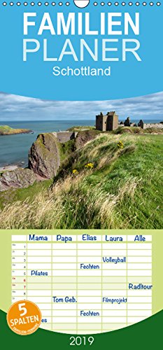 Schottland - Familienplaner hoch (Wandkalender 2019 , 21 cm x 45 cm, hoch): Das rauhe Land im Norden von Großbritannien. (Monatskalender, 14 Seiten ) (CALVENDO Orte) Leisure, Home & Garden