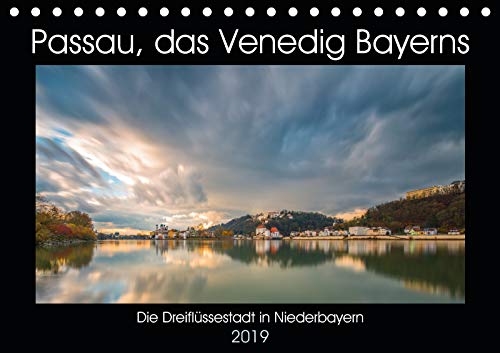 Passau, das Venedig Bayerns (Tischkalender 2019 DIN A5 quer): Impressionen aus dem bayerischen Venedig (Monatskalender, 14 Seiten ) (CALVENDO Orte) Photography