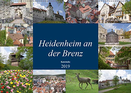 Heidenheim an der Brenz (Wandkalender 2019 DIN A2 quer): Sehenswerte Kleinstadt im Osten Baden Württembergs (Monatskalender, 14 Seiten ) (CALVENDO Orte) Film, Art & Culture