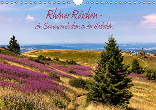 Rhöner Röschen - ein Sommermärchen in der Hochrhön (Wandkalender 2019 DIN A4 quer): Wenn im Hochsommer die Weidenröschen blühen, werden die ... (Monatskalender, 14 Seiten ) (CALVENDO Natur) Leisure, Home & Garden