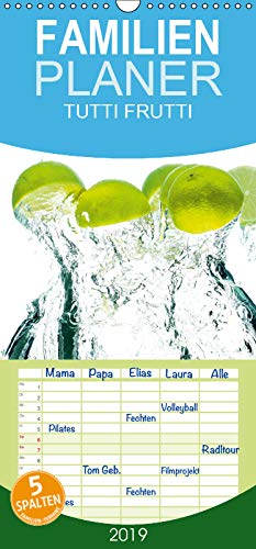 Tutti Frutti Küchenkalender - Familienplaner hoch (Wandkalender 2019 , 21 cm x 45 cm, hoch): Die tanzenden, springenden Früchtchen sind ein Hingucker ... 14 Seiten ) (CALVENDO Lifestyle) Photography