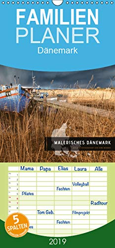 Malerisches Dänemark - Familienplaner hoch (Wandkalender 2019 , 21 cm x 45 cm, hoch): Jütland fotografiert von Dirk Wiemer (Monatskalender, 14 Seiten ) (CALVENDO Natur) Photography