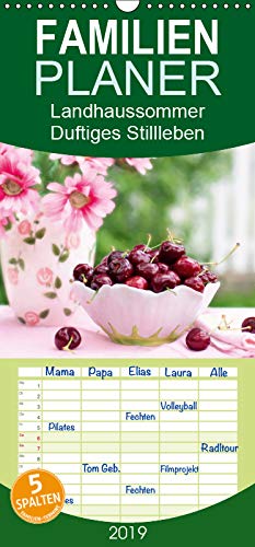 Landhaussommer. Duftiges Stillleben - Familienplaner hoch (Wandkalender 2019 , 21 cm x 45 cm, hoch): Liebliche Stillleben im zarten Eisdielenlook der ... 14 Seiten ) (CALVENDO Lifestyle) Living & Furnishing