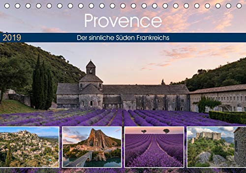 Provence, der sinnliche Süden Frankreichs (Tischkalender 2019 DIN A5 quer): Von Bergen und Schlössern zu blühenden Lavendelfeldern (Monatskalender, 14 Seiten ) (CALVENDO Orte) Photography