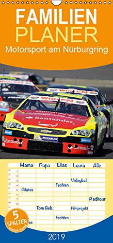 Motorsport am Nürburgring - Familienplaner hoch (Wandkalender 2019 , 21 cm x 45 cm, hoch): Actionszenen und PS-Boliden für echte Rennsport-Fans (Monatskalender, 14 Seiten ) (CALVENDO Sport) Leisure & Fun