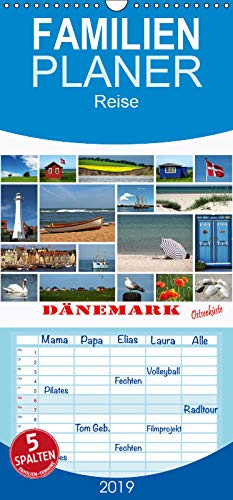 Dänemark - Ostseeküste - Familienplaner hoch (Wandkalender 2019 , 21 cm x 45 cm, hoch): Eine Bilderauswahl von Landschaften, Städten und Häfen an der ... (Monatskalender, 14 Seiten ) (CALVENDO Orte) Living & Furnishing