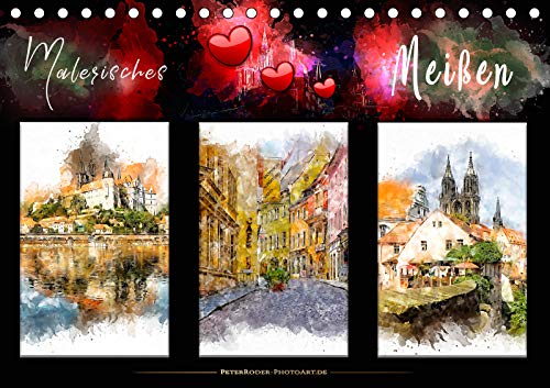 Malerisches Meißen (Tischkalender 2019 DIN A5 quer): Meißen, bezaubernde Stadt an der Elbe. (Monatskalender, 14 Seiten ) (CALVENDO Orte) Living & Furnishing