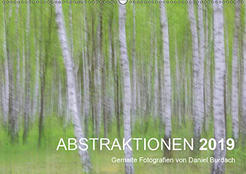 ABSTRAKTIONEN 2019 (Wandkalender 2019 DIN A2 quer): Gemalte Fotografien von Daniel Burdach (Monatskalender, 14 Seiten ) (CALVENDO Natur) Photography