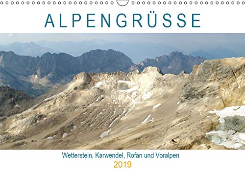 ALPENGRÜSSE - Wetterstein, Karwendel, Rofan und Voralpen (Wandkalender 2019 DIN A3 quer): Stimmungsvolle Portraits von beliebten Ausflugsbergen in den ... 14 Seiten ) (CALVENDO Sport) Leisure, Home & Garden