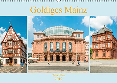 Goldiges Mainz (Wandkalender 2019 DIN A2 quer): Charakteristische Motive aus der Mainzer Altstadt (Monatskalender, 14 Seiten ) (CALVENDO Orte) Leisure, Home & Garden