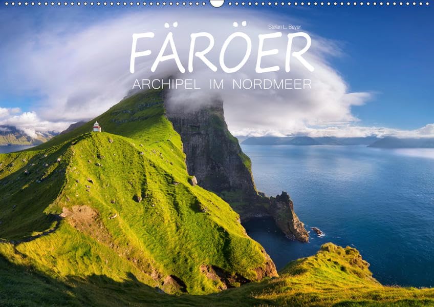 Färöer - Archipel im Nordmeer (Wandkalender 2019 DIN A2 quer): Fotografien von der Inselgruppe der Färöer (Monatskalender, 14 Seiten ) (CALVENDO Natur) Photography
