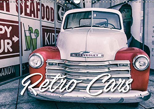 Retro Cars (Wandkalender 2019 DIN A3 quer): Wundervolle Raritäten aus der Autowelt (Monatskalender, 14 Seiten ) (CALVENDO Mobilitaet) Living & Furnishing