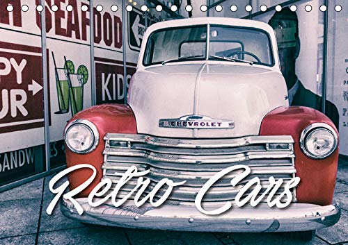 Retro Cars (Tischkalender 2019 DIN A5 quer): Wundervolle Raritäten aus der Autowelt (Monatskalender, 14 Seiten ) (CALVENDO Mobilitaet) Living & Furnishing