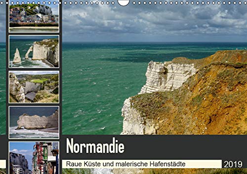 Normandie - Raue Küste und malerische Hafenstädte (Wandkalender 2019 DIN A3 quer): Fotoreise entlang der normannischen Küste (Monatskalender, 14 Seiten ) (CALVENDO Natur) Photography