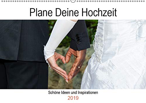 Plane Deine Hochzeit (Wandkalender 2019 DIN A2 quer): Eine Hochzeit muss gut geplant sein! (Geburtstagskalender, 14 Seiten ) (CALVENDO Lifestyle) Film, Art & Culture