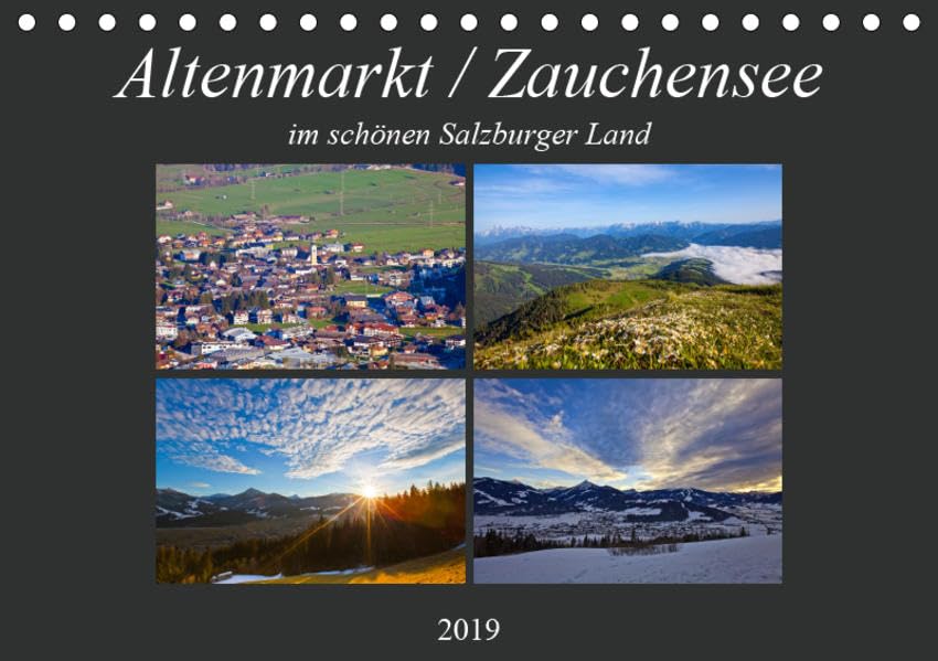 Altenmarkt / Zauchensee (Tischkalender 2019 DIN A5 quer): Schöne Impressionen aus Altenmarkt und Zauchensee (Monatskalender, 14 Seiten ) (CALVENDO Natur) Living & Furnishing