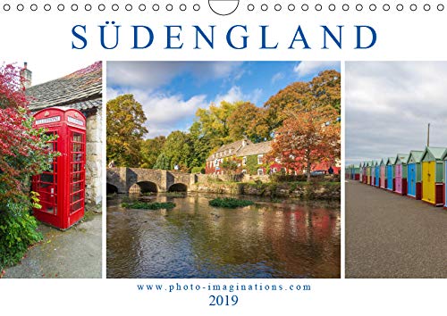 Bezauberndes Südengland (Wandkalender 2019 DIN A4 quer): Die Fotoreise von Cornwall bis Kent führt entlang bizarrer Küsten, lieblicher Landschaften ... (Monatskalender, 14 Seiten ) (CALVENDO Orte) Photography