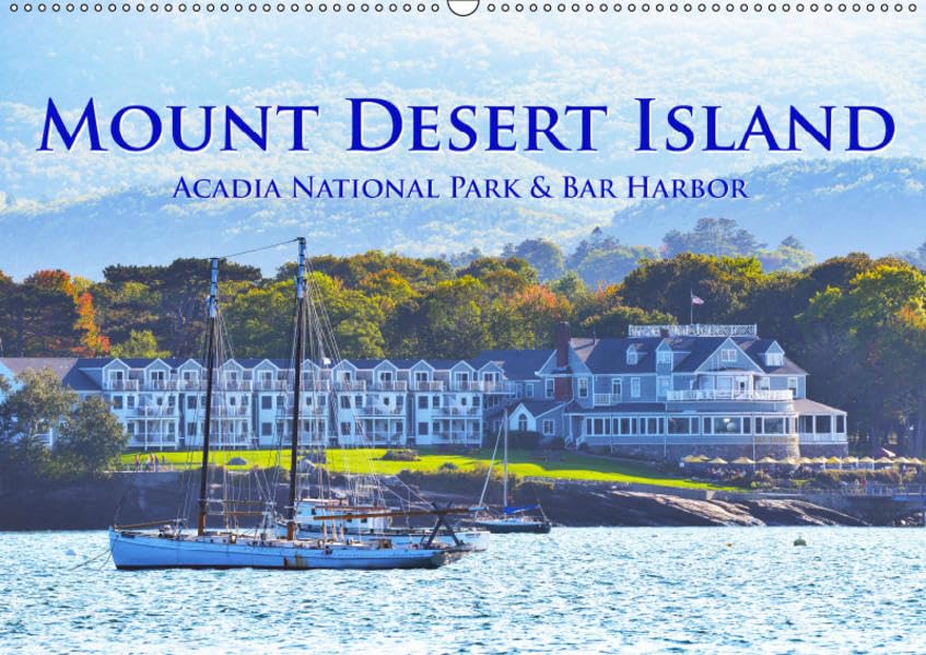 Mount Desert Island Acadia National Park und Bar Harbor (Wandkalender 2019 DIN A2 quer): Tauchen Sie ein in die faszinierende Welt des Acadia National ... 14 Seiten ) (CALVENDO Orte) Leisure, Home & Garden