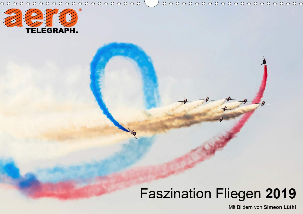 Faszination Fliegen 2019 - Art Edition (Wandkalender 2019 DIN A3 quer): Aviatik-Monatskalender, 14 seitig (Monatskalender, 14 Seiten ) (CALVENDO Technologie) Leisure, Home & Garden