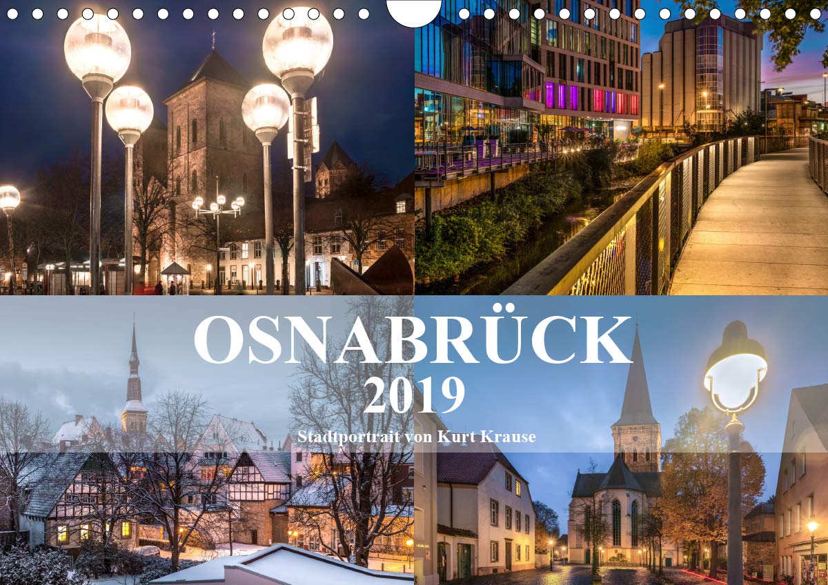 Stadtportrait Osnabrück (Wandkalender 2019 DIN A4 quer): Eindrucksvolle Fotografien von Osnabrück (Monatskalender, 14 Seiten ) (CALVENDO Orte) Leisure, Home & Garden