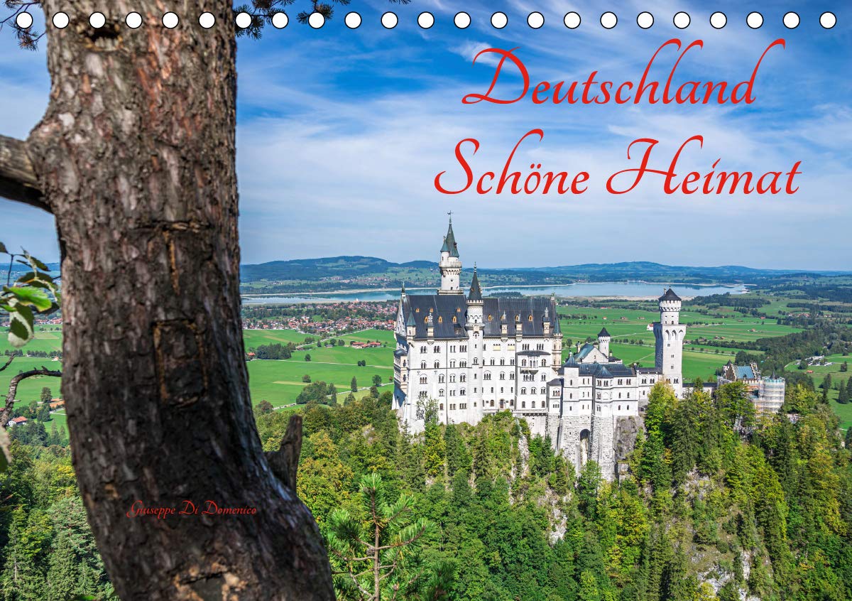 Deutschland Schöne Heimat (Tischkalender 2019 DIN A5 quer): Deutschland - schöne geschichtsträchtige Städte und wunderbare Landschaften (Monatskalender, 14 Seiten ) (CALVENDO Orte) Photography