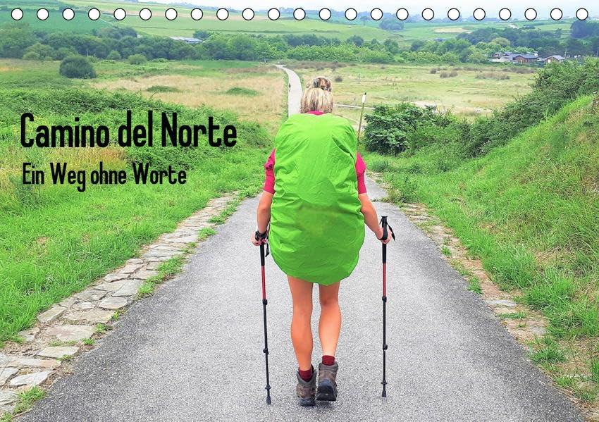 Camino del Norte - Ein Weg ohne Worte (Tischkalender 2019 DIN A5 quer): Der Küstenweg in Nordspanien (Monatskalender, 14 Seiten ) (CALVENDO Orte) Leisure, Home & Garden