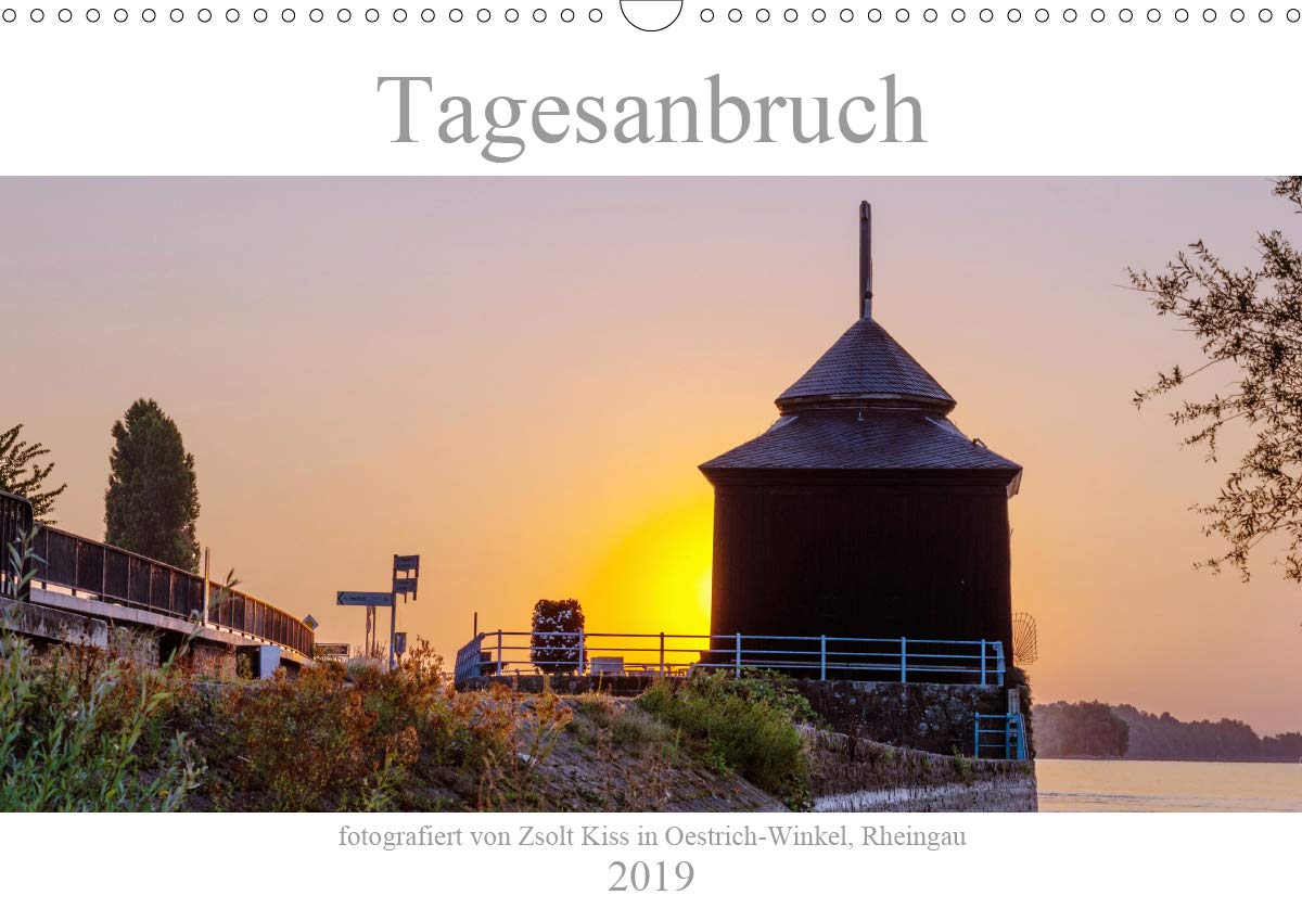 Tagesanbruch am Rhein (Wandkalender 2019 DIN A3 quer): Tagesanbruch am Rhein (Monatskalender, 14 Seiten ) (CALVENDO Orte) Photography