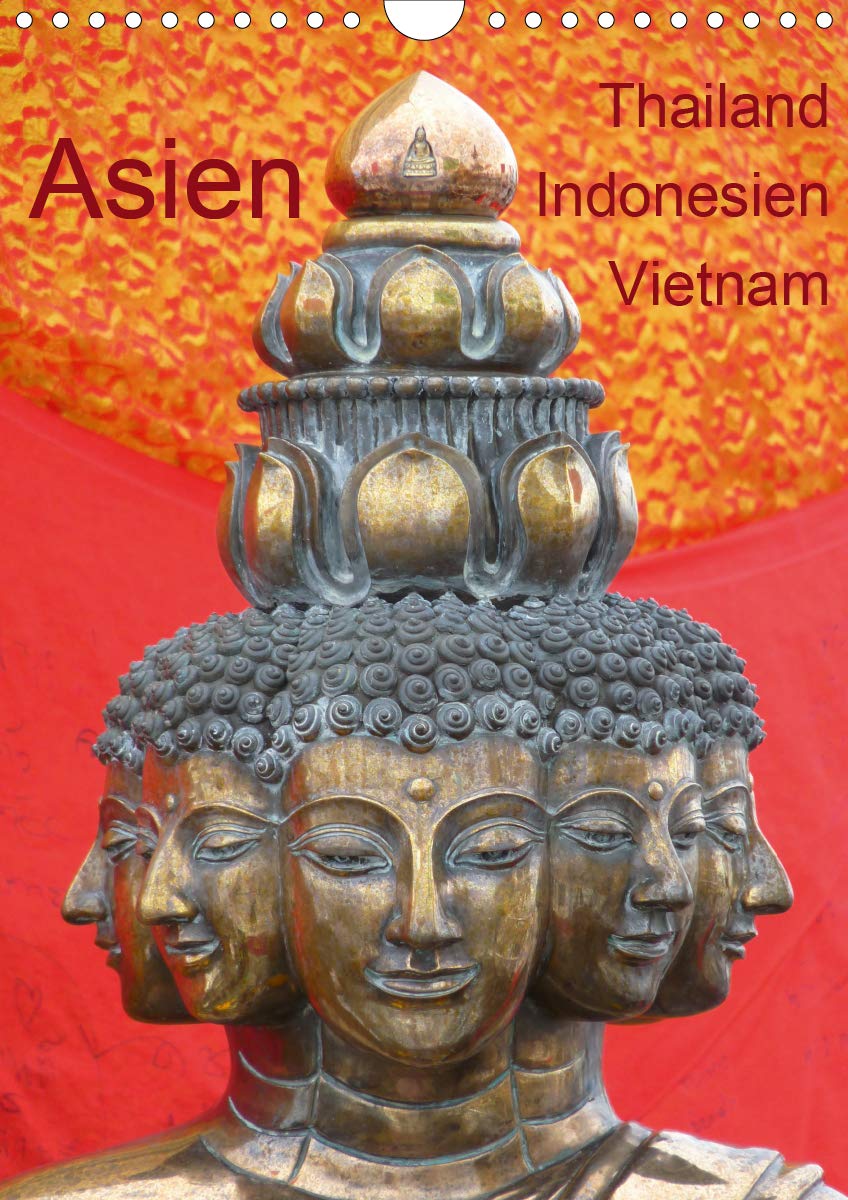 Asien: Thailand - Indonesien - Vietnam (Wandkalender 2020 DIN A4 hoch): Geheimnisvolles Asien (Monatskalender, 14 Seiten ) (CALVENDO Orte) Leisure, Home & Garden
