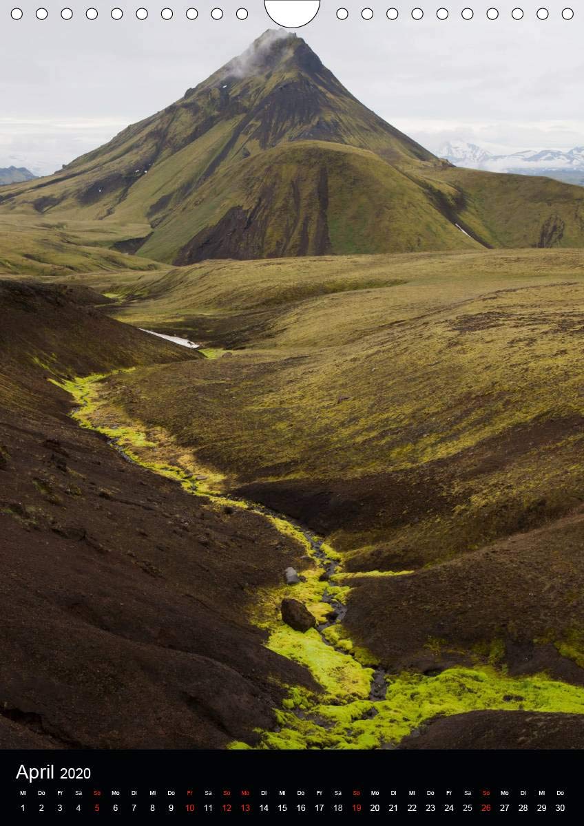 Island - Der Laugavegur-Kalender 2020 (Wandkalender 2020 DIN A4 hoch): Impressionen vom beliebtesten Wanderweg Islands, dem Laugavegur. (Monatskalender, 14 Seiten ) (CALVENDO Natur) Photography