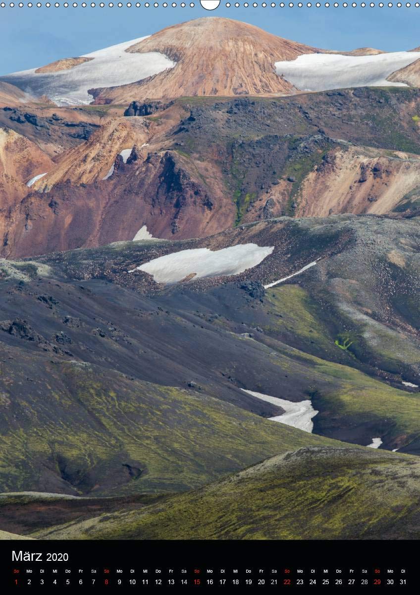 Island - Der Laugavegur-Kalender 2020 (Wandkalender 2020 DIN A2 hoch): Impressionen vom beliebtesten Wanderweg Islands, dem Laugavegur. (Monatskalender, 14 Seiten ) (CALVENDO Natur) Photography
