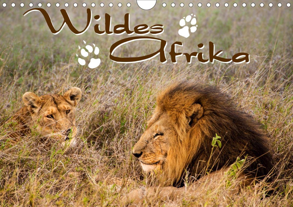 Wildes Afrika (Wandkalender 2020 DIN A4 quer): Eine bezaubernde Reise durch Afrika. Von Lake Manyara über die Serengeti bis nach Sansibar. (Monatskalender, 14 Seiten ) (CALVENDO Tiere) Photography
