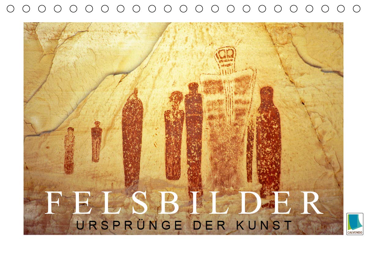 Felsbilder: Ursprünge der Kunst (Tischkalender 2020 DIN A5 quer): Höhlenmalerei und Petroglyphen (Monatskalender, 14 Seiten ) (CALVENDO Kunst) Leisure, Home & Garden