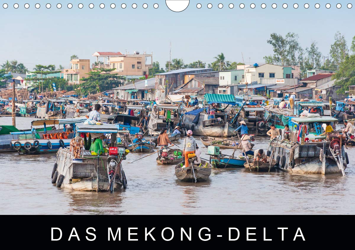 Das Mekong-DeltaAT-Version (Wandkalender 2020 DIN A4 quer): Eine Fotoreise durch das faszinierende Mekong-Delta. Ein Kalender mit Feiertagen für ... (Monatskalender, 14 Seiten ) (CALVENDO Orte) Leisure, Home & Garden