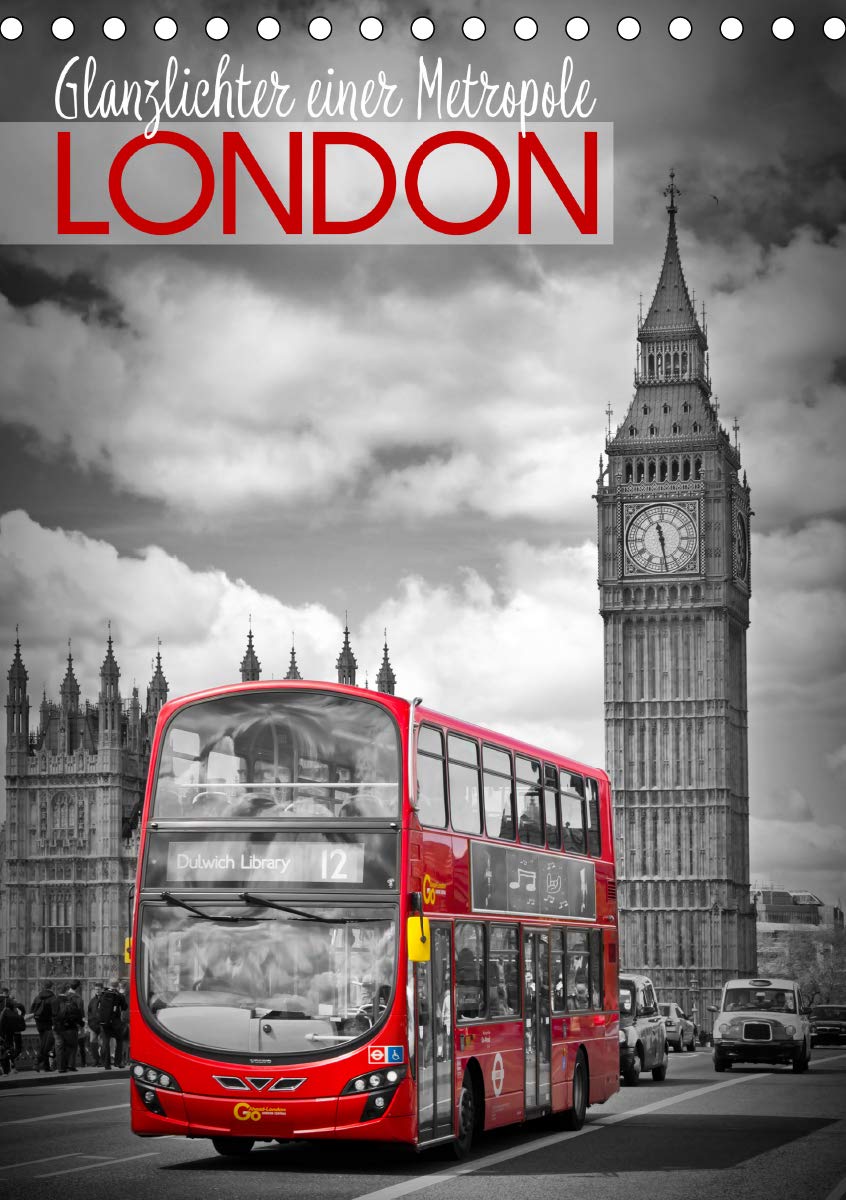Glanzlichter einer Metropole LONDON (Tischkalender 2020 DIN A5 hoch): Urbane Szenen und Sehenswürdigkeiten (Monatskalender, 14 Seiten ) (CALVENDO Orte) Leisure, Home & Garden