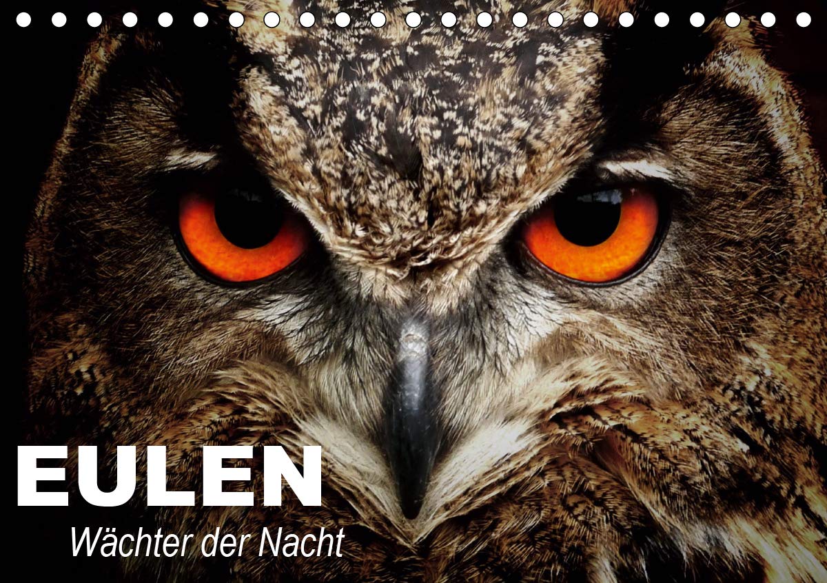 Eulen. Wächter der Nacht (Tischkalender 2020 DIN A5 quer): Die mystischen Waldbewohner mit großer Fan-Gemeinde (Geburtstagskalender, 14 Seiten ) (CALVENDO Tiere) Living & Furnishing
