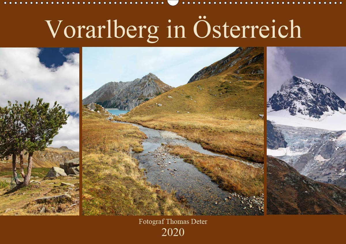 Vorarlberg in Österreich (Wandkalender 2020 DIN A2 quer): Region Vorarlberg in Österreich (Monatskalender, 14 Seiten ) (CALVENDO Orte) Photography