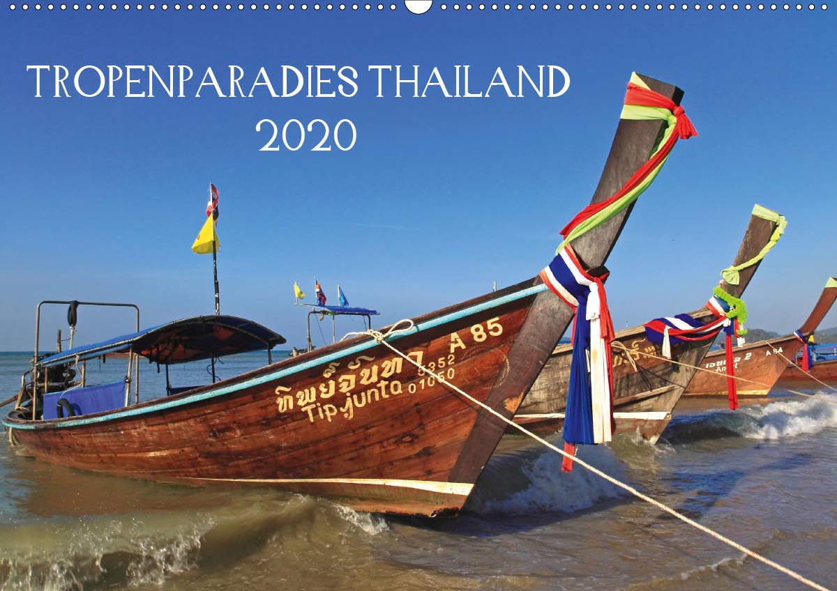 Tropenparadies Thailand 2020 (Wandkalender 2020 DIN A2 quer): Wunderschöner Monatskalender mit hochwertige Aufnahmen von Thailand. (Monatskalender, 14 Seiten ) (CALVENDO Natur) Leisure, Home & Garden